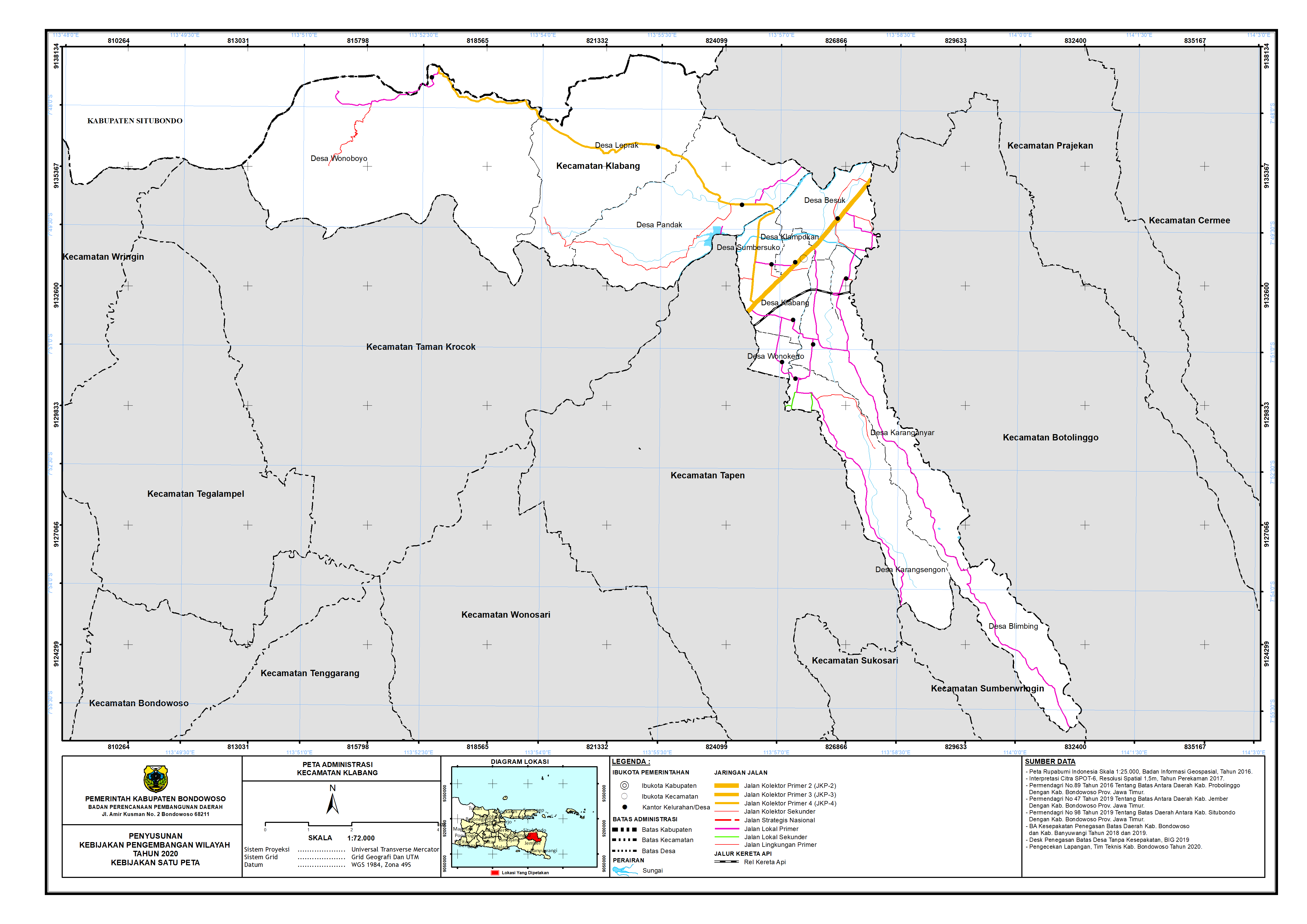 Peta Batas Administrasi Kecamatan Klabang.png