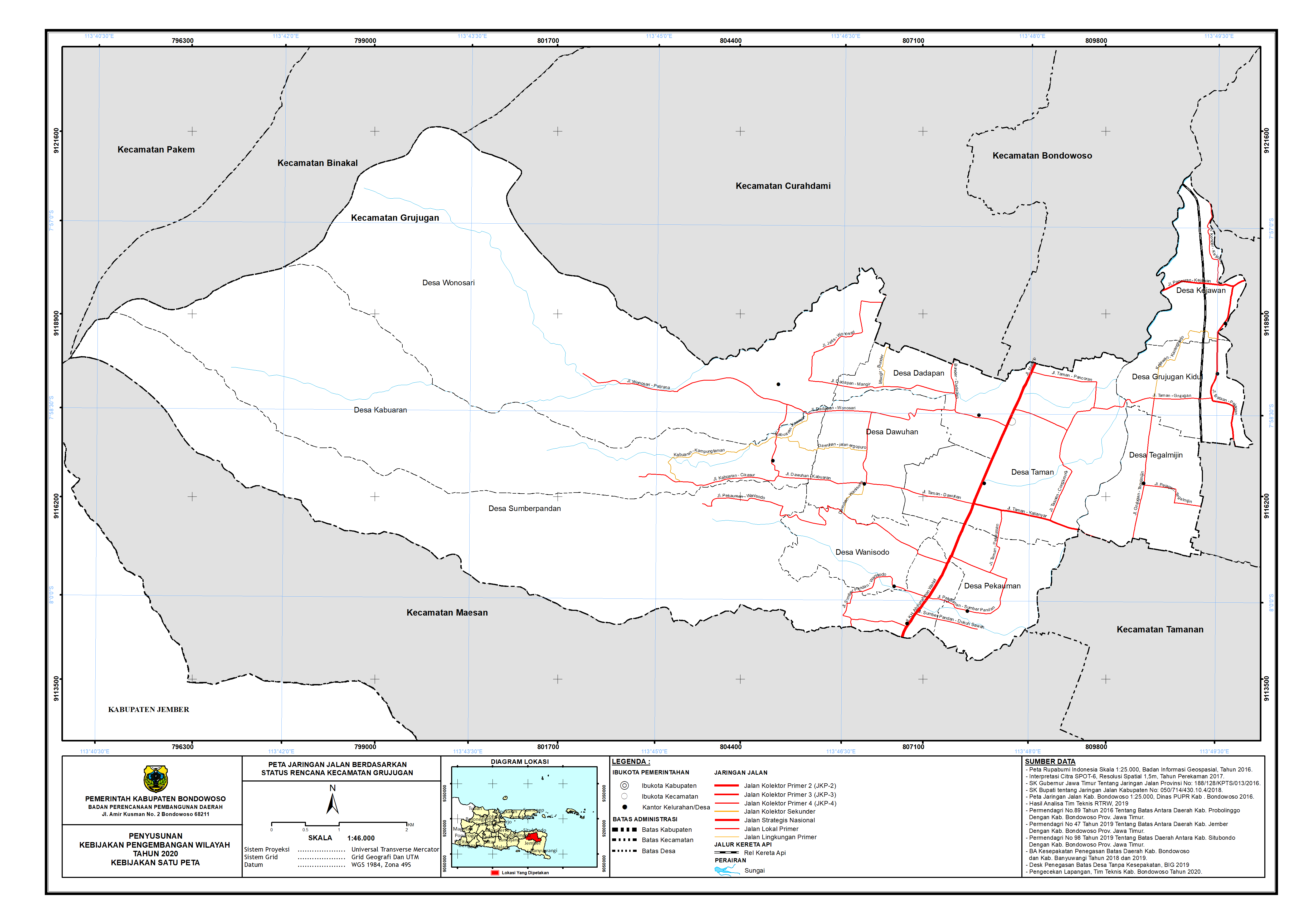 Peta Jaringan Jalan Berdasarkan Status Rencana Kecamatan Grujugan.png
