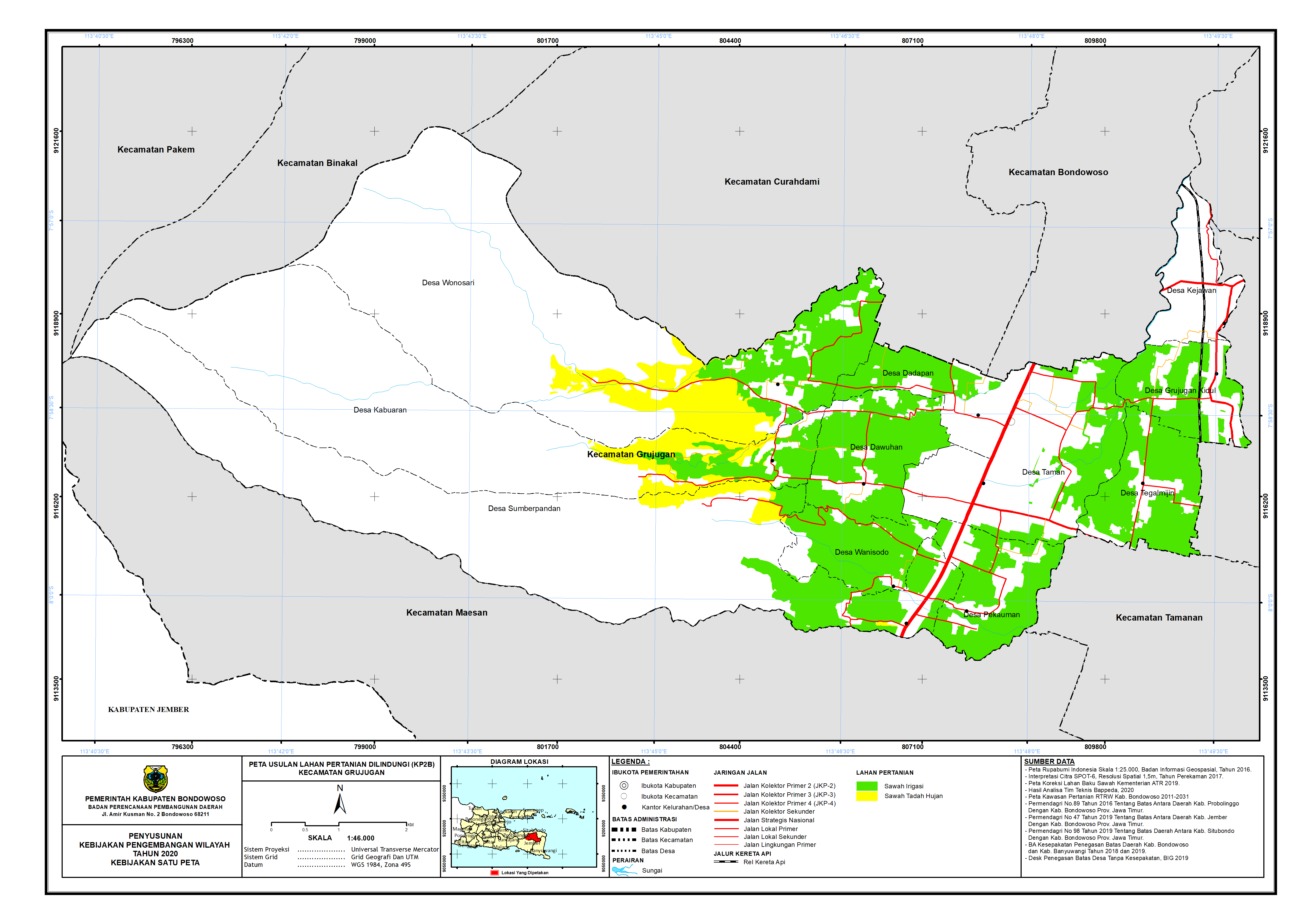 Peta Usulan Lahan Pertanian  Dilindungi Kecamatan Grujugan.png
