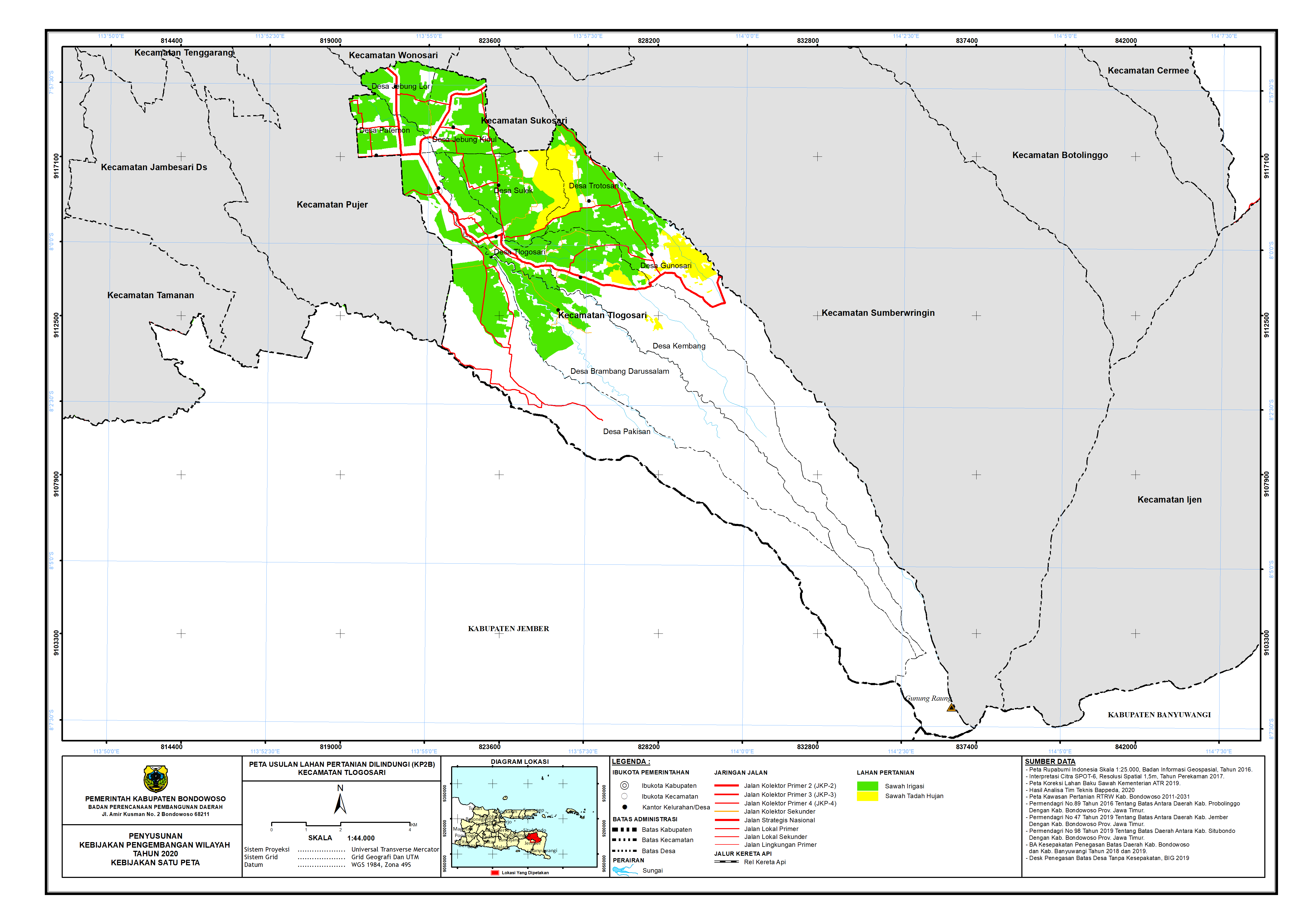 Peta Usulan Lahan Pertanian  Dilindungi Kecamatan Tlogosari.png