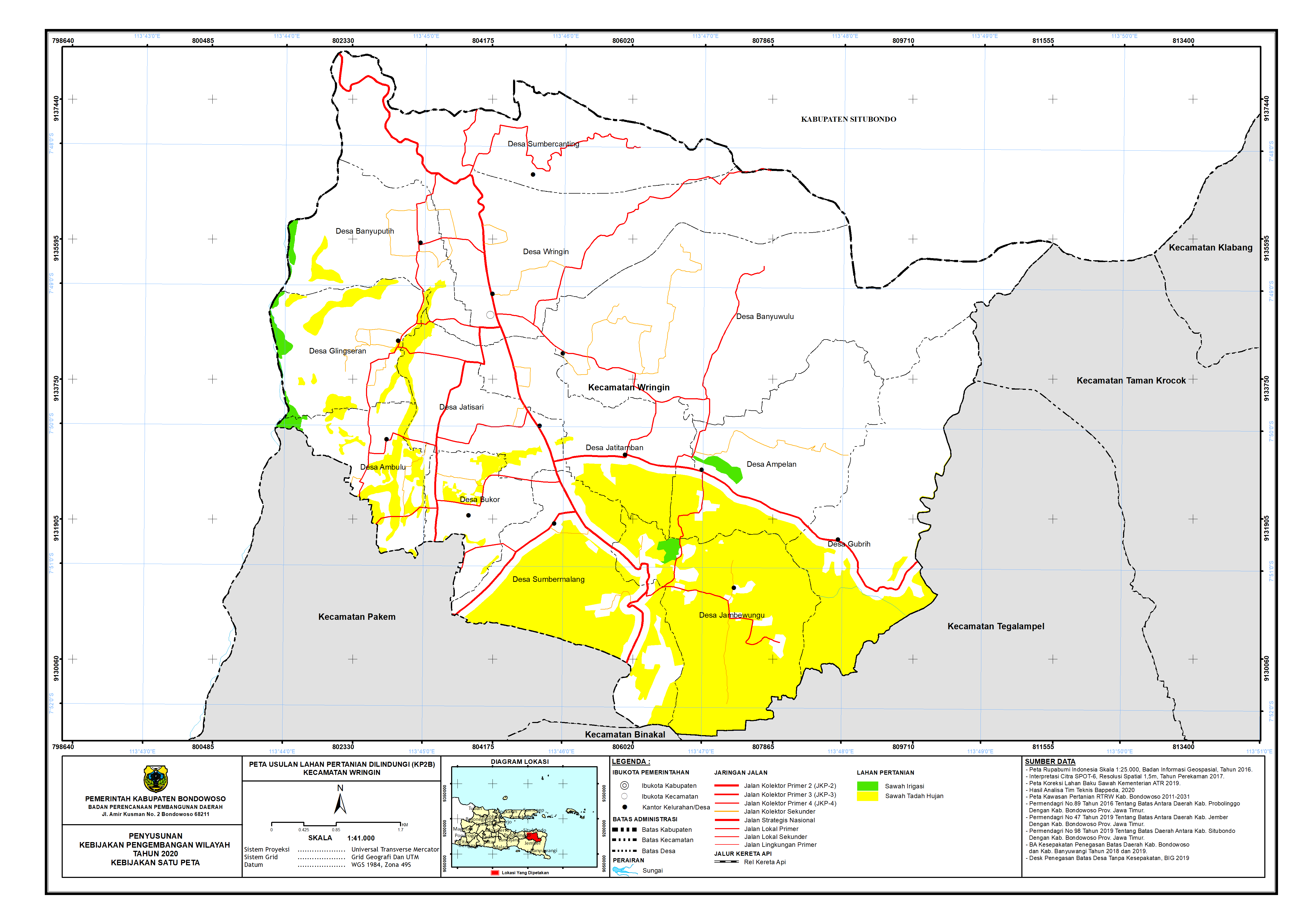 Peta Usulan Lahan Pertanian  Dilindungi Kecamatan Wringin.png