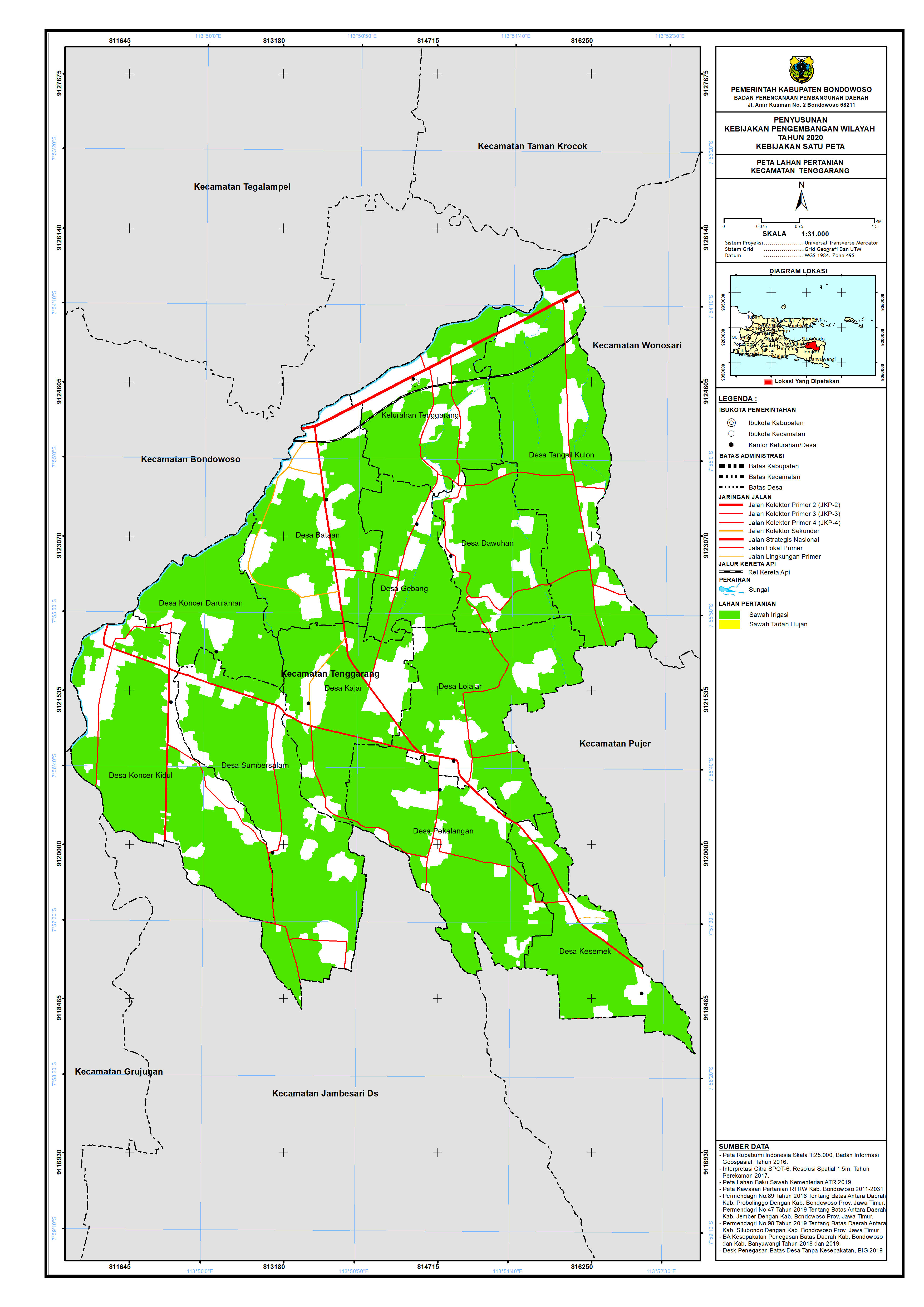 Peta Lahan Pertanian Kecamatan Tenggarang.png