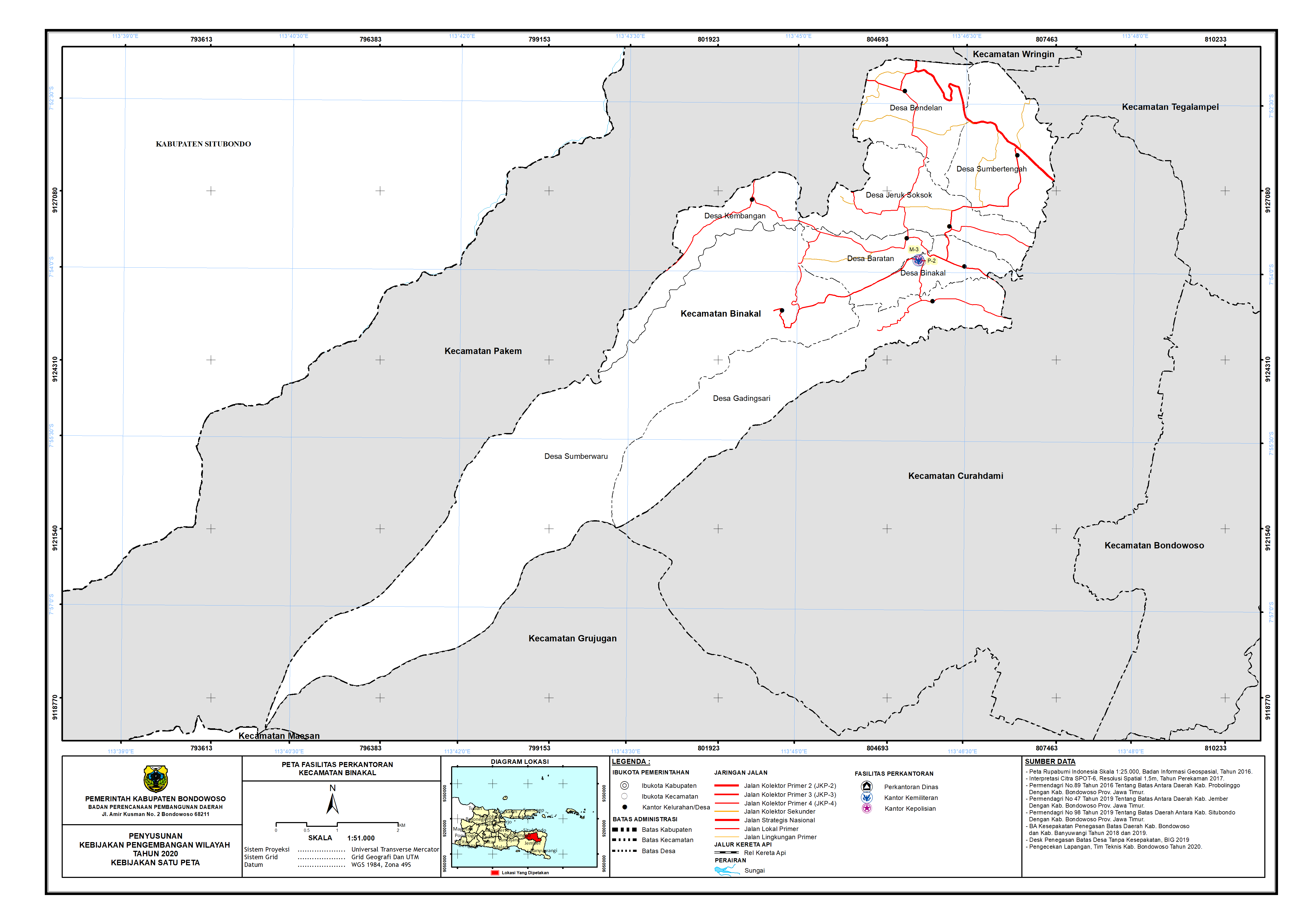 Peta Persebaran Perkantoran Kecamatan Binakal.png