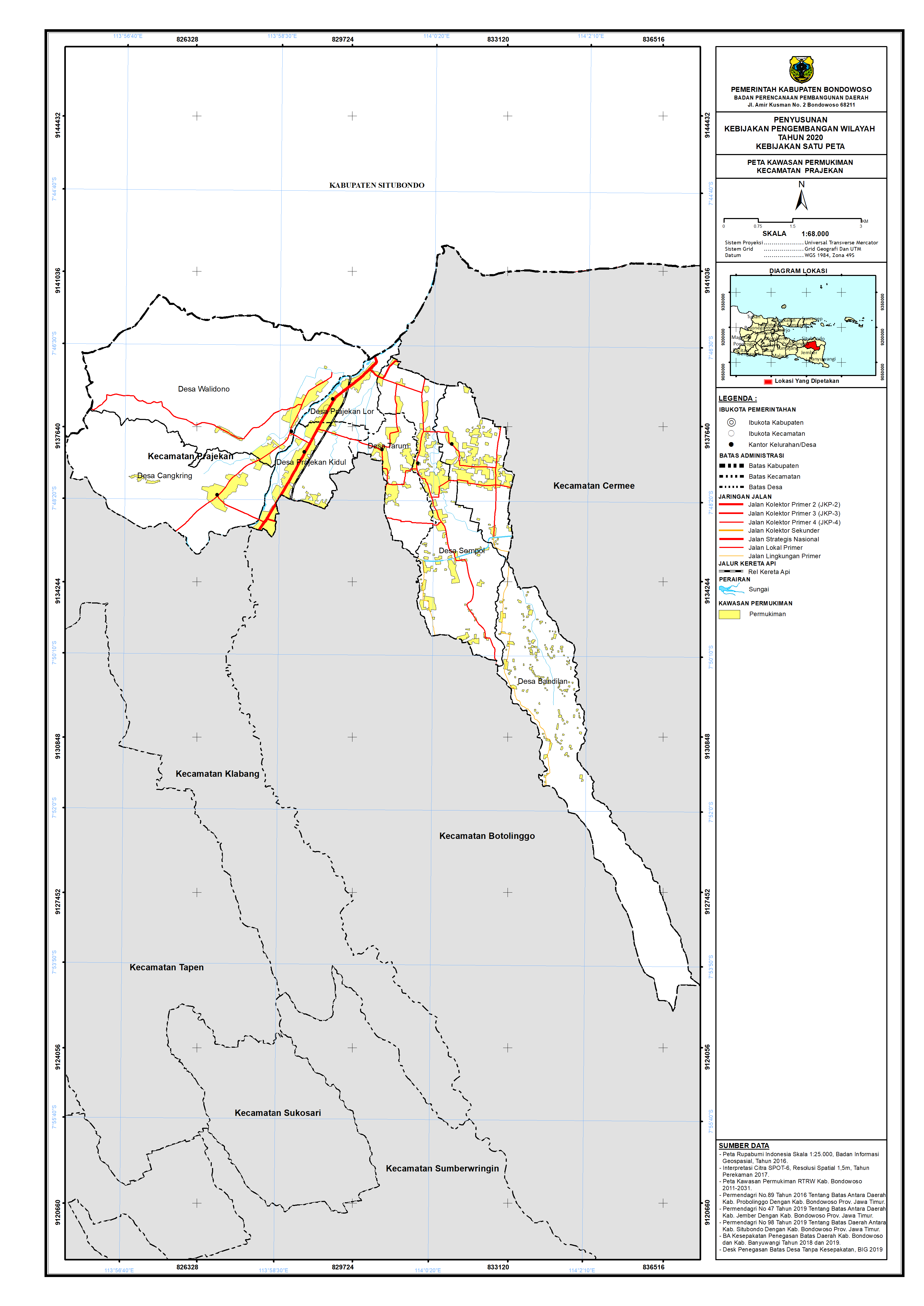 Peta Kawasan Permukiman Kecamatan Prajekan.png