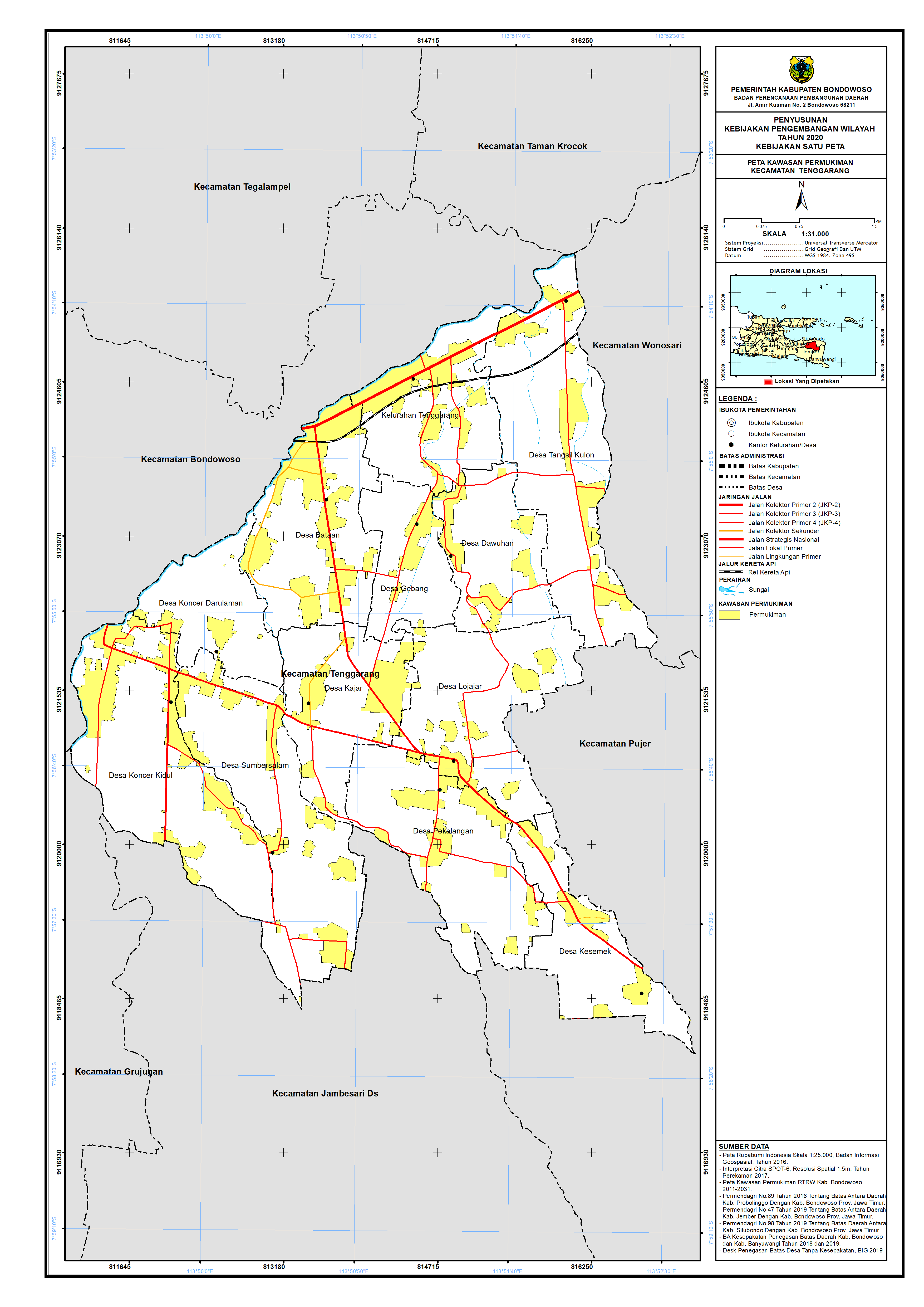 Peta Kawasan Permukiman Kecamatan Tenggarang.png