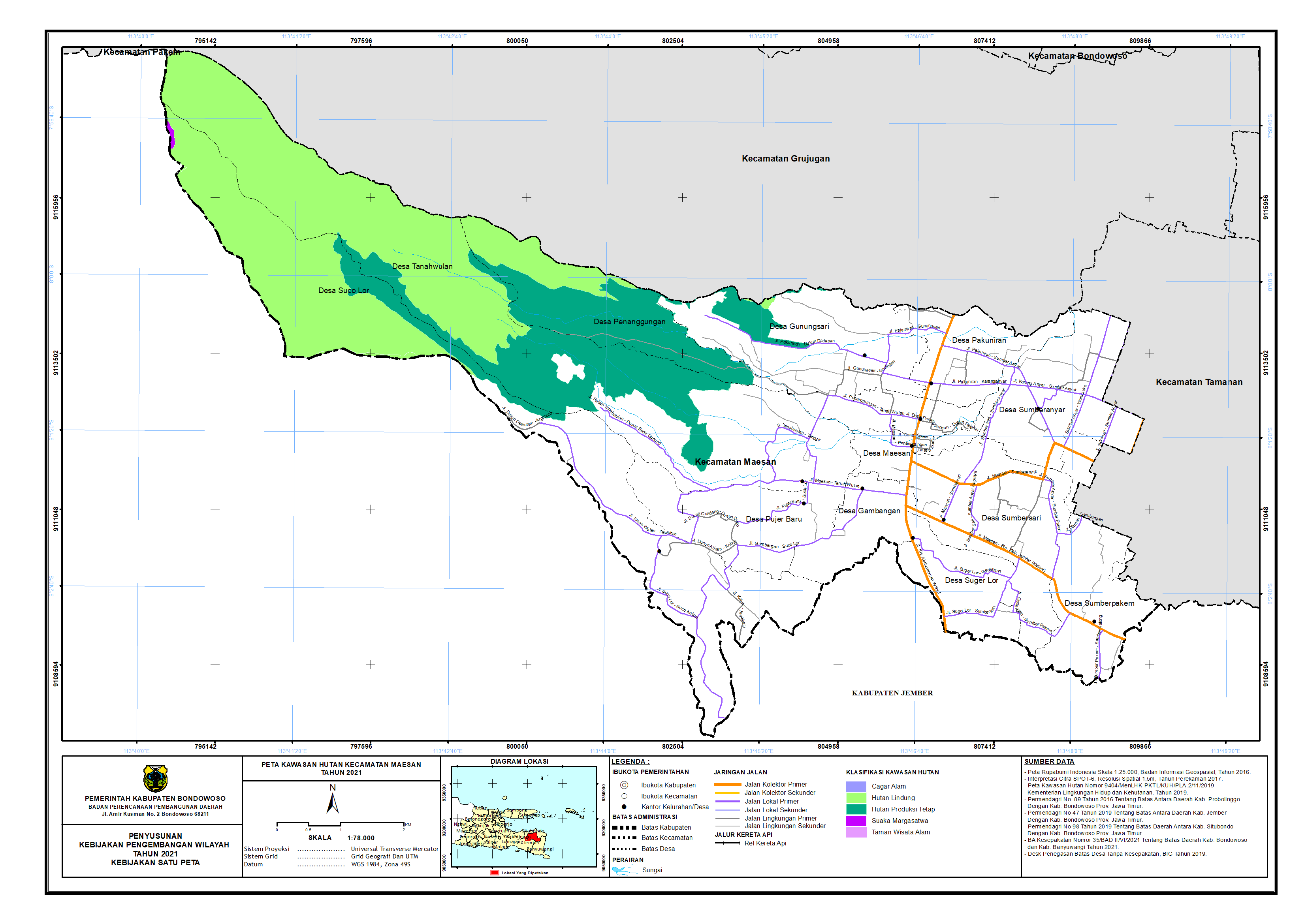 Peta Kawasan Hutan Kecamatan Maesan.png