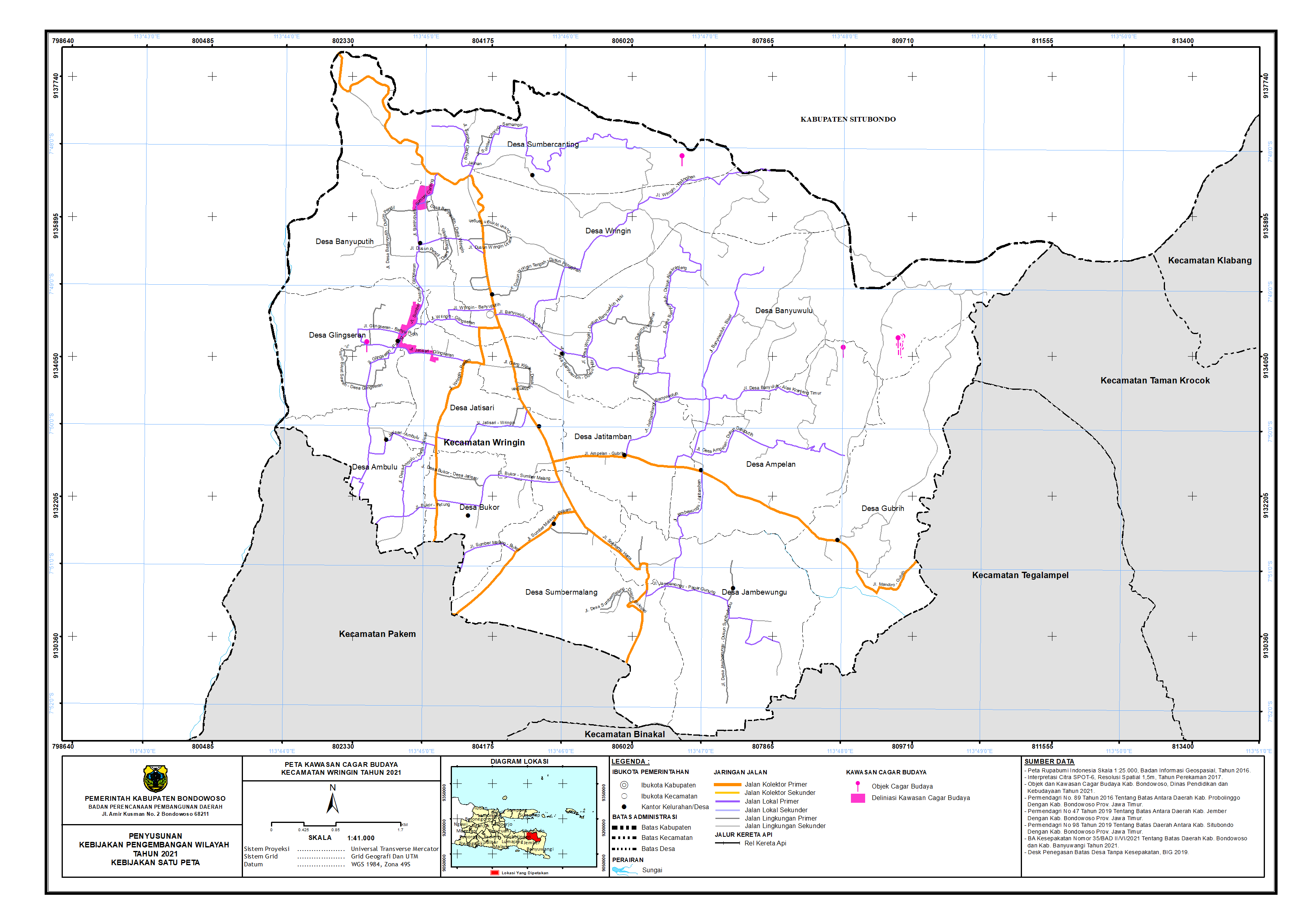 Peta Kawasan Cagar Budaya Kecamatan Wringin.png
