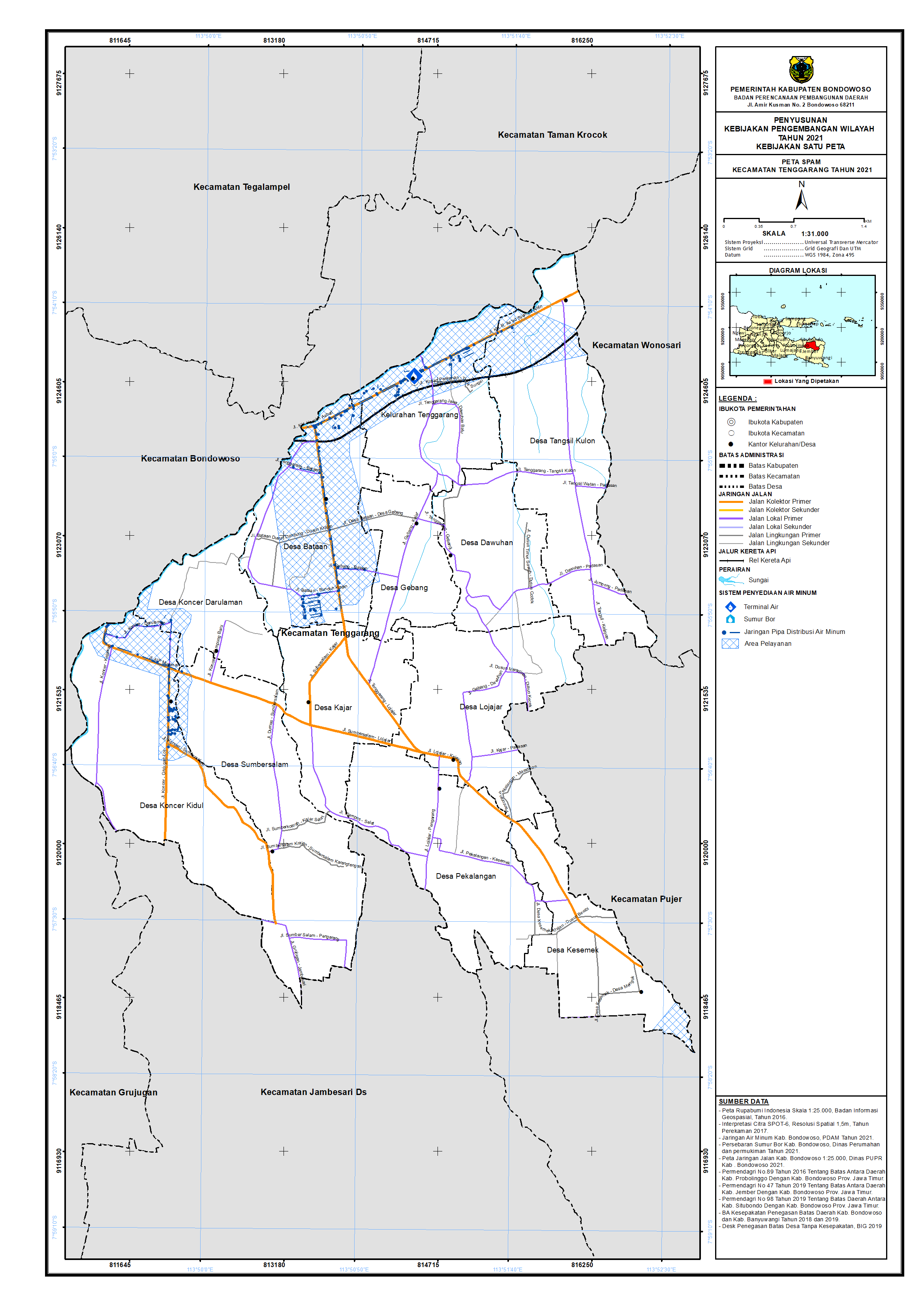 Peta Persebaran SPAM Kecamatan Tenggarang.png