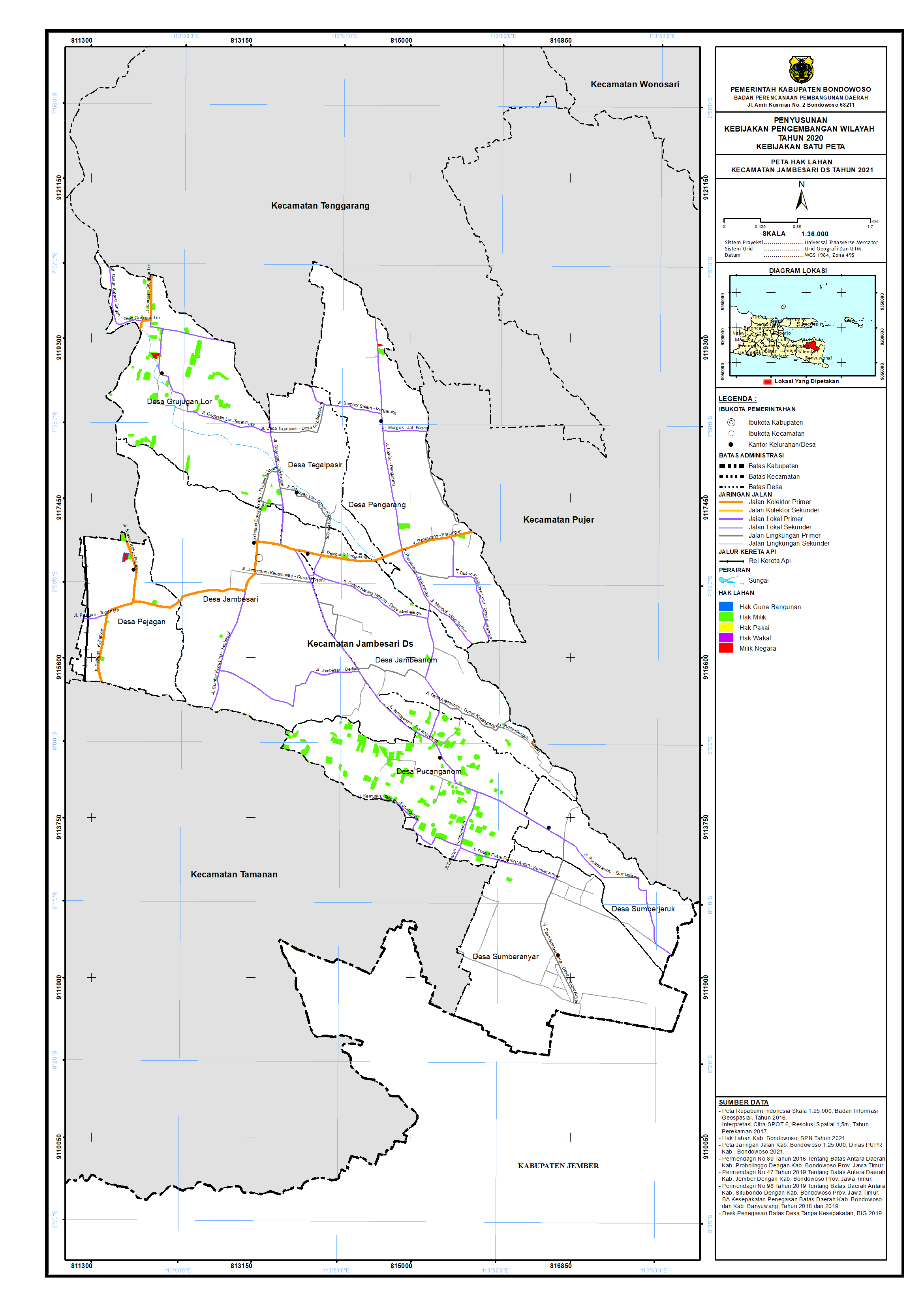Peta Hak Lahan Kecamatan Jambesari DS.png