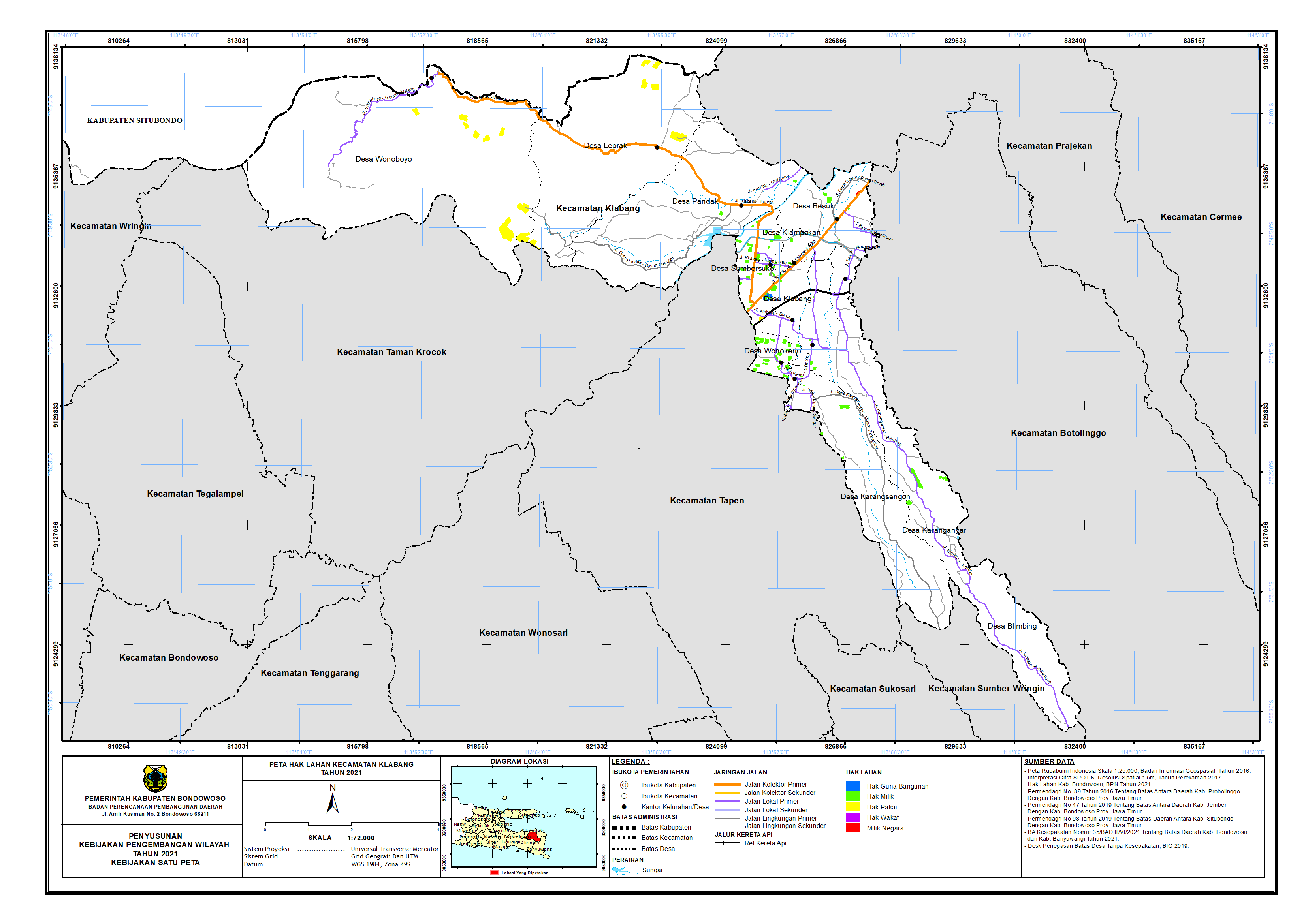 Peta Hak Lahan Kecamatan Klabang.png