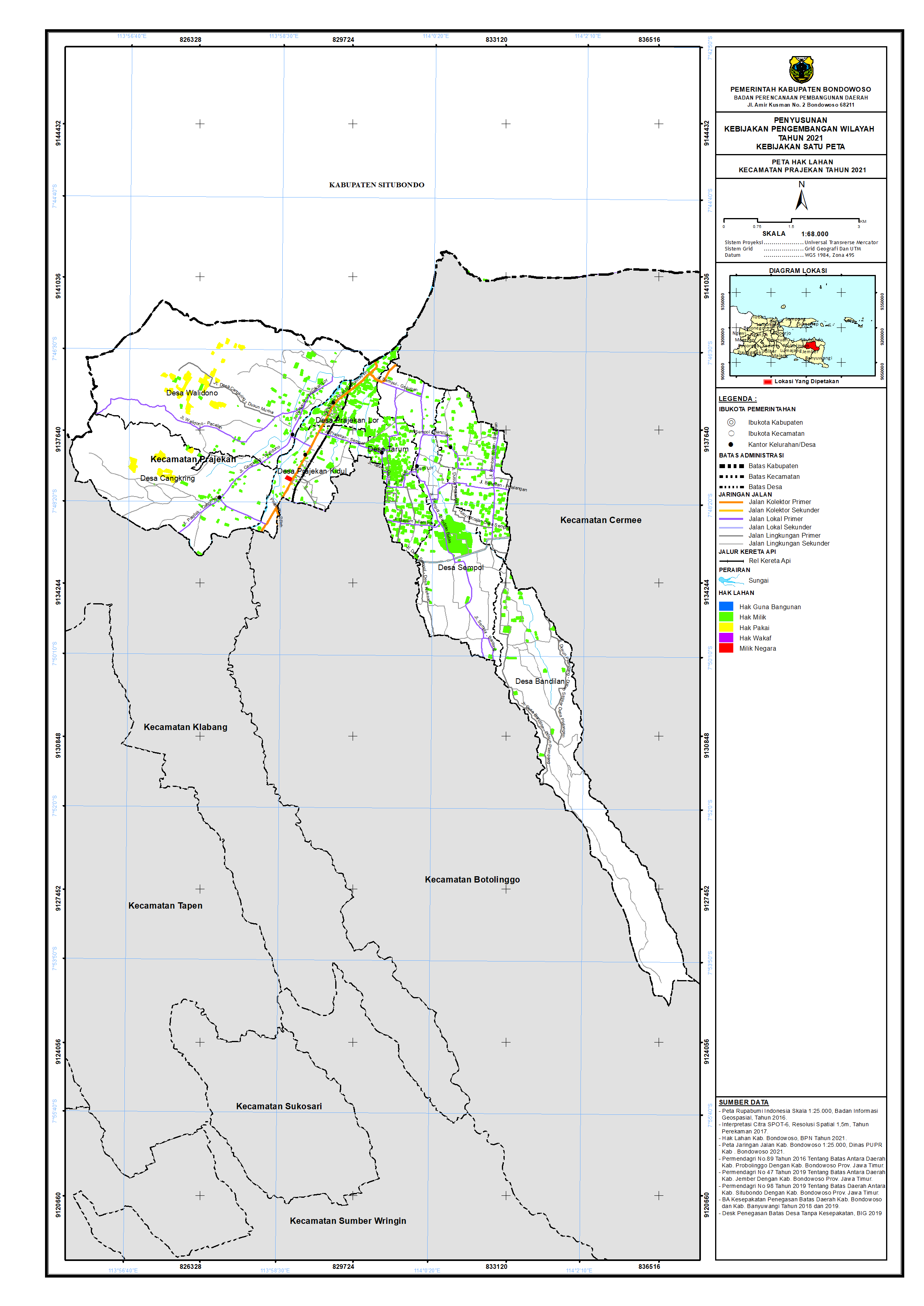 Peta Hak Lahan Kecamatan Prajekan.png