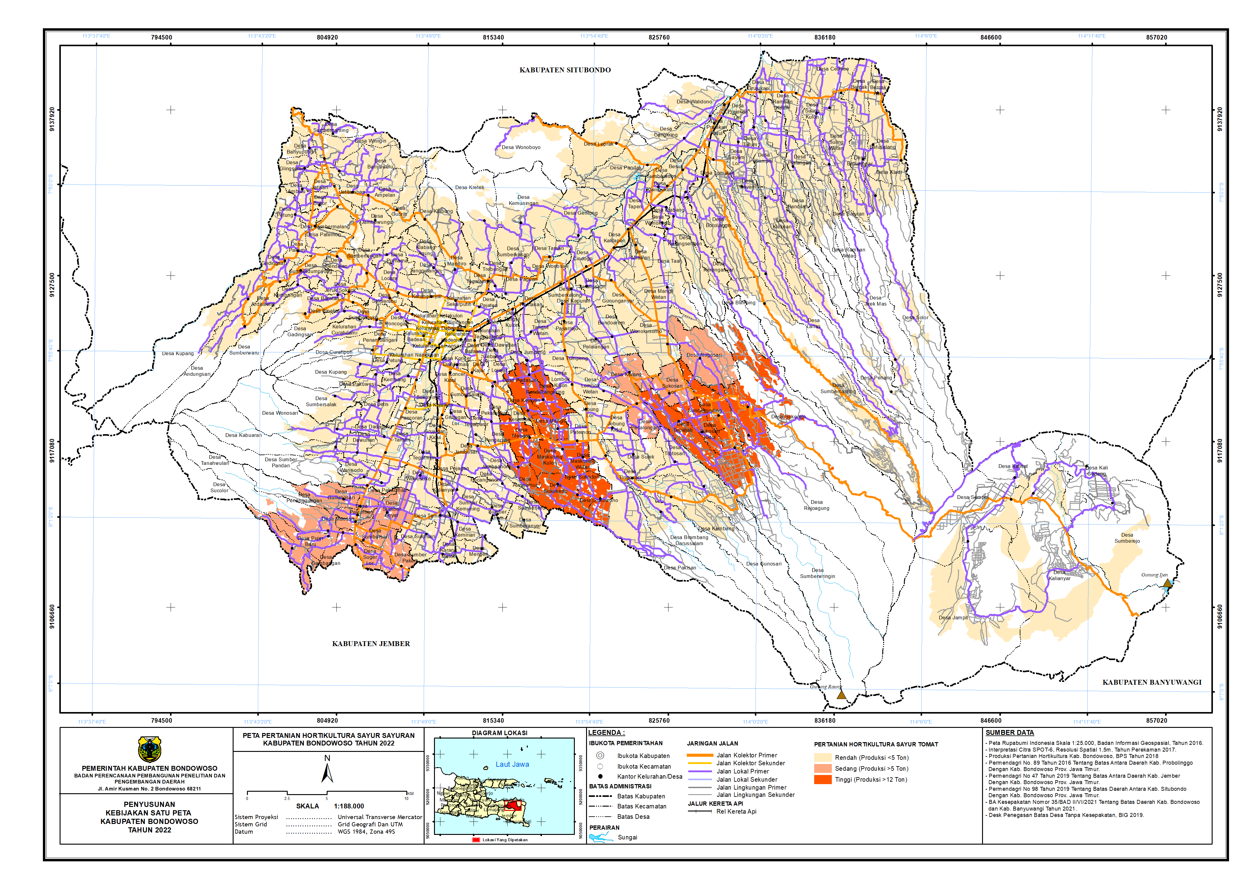 Peta Pertanian Hortikultura Sayuran Tomat Se Kabupaten Bondowoso.png