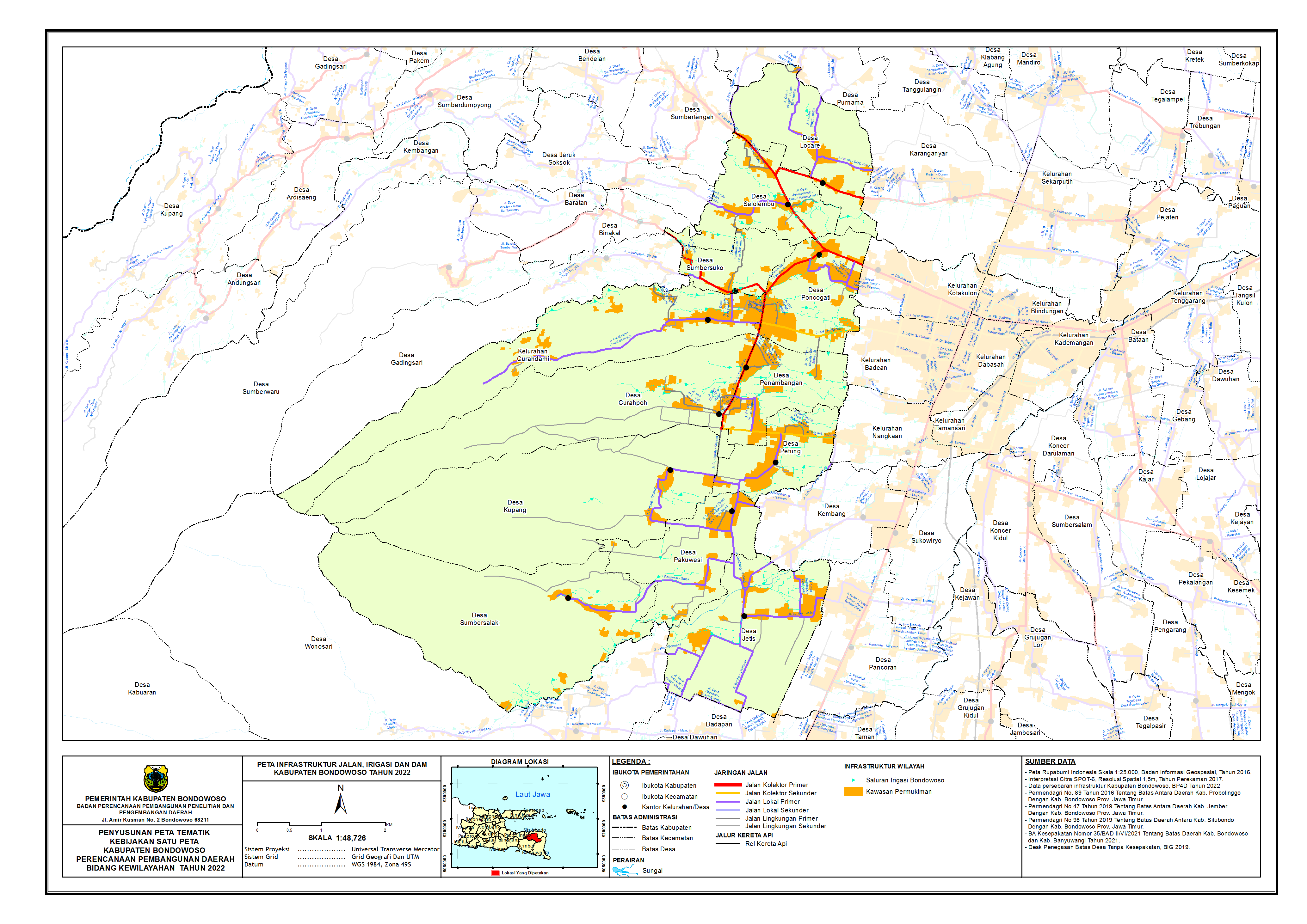 Peta Infrastruktur Wilayah Kecamatan Curahdami.png